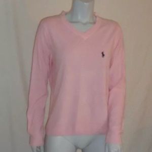 Pretty pink cashmere sweater